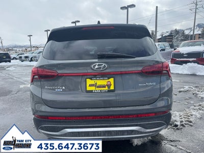 2023 Hyundai Santa Fe Hybrid Blue
