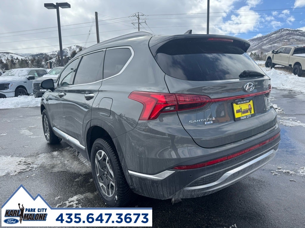 2023 Hyundai Santa Fe Hybrid Blue