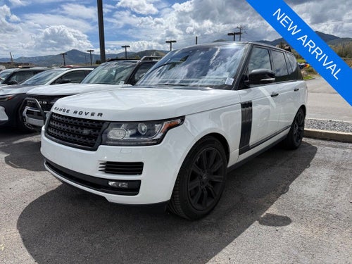 2017 Land Rover Range Rover 5.0L V8 Supercharged