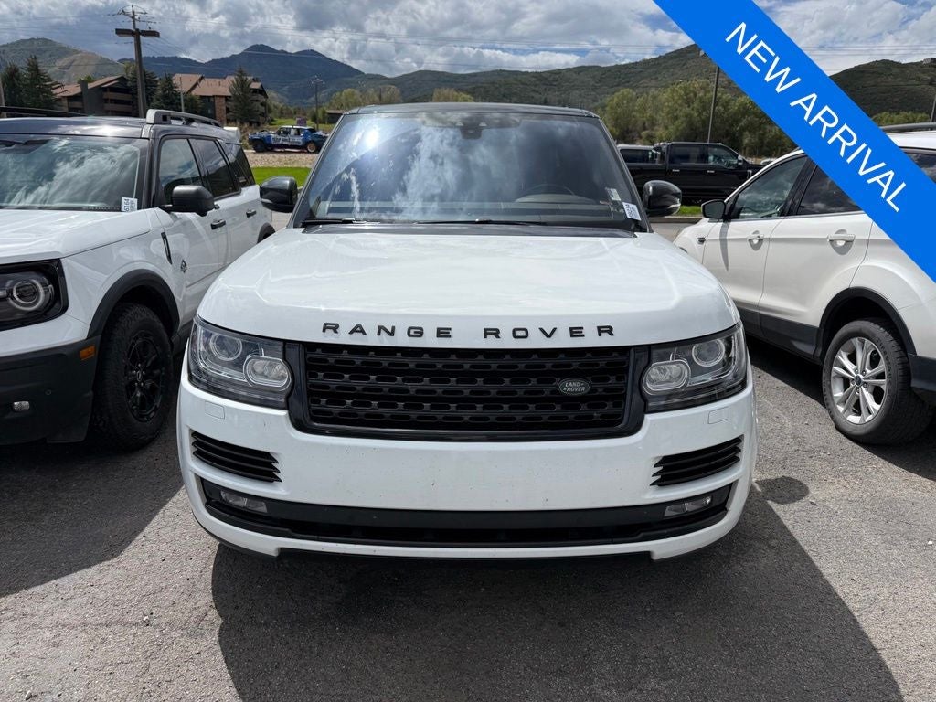 2017 Land Rover Range Rover 5.0L V8 Supercharged