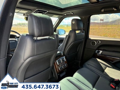 2017 Land Rover Range Rover 5.0L V8 Supercharged
