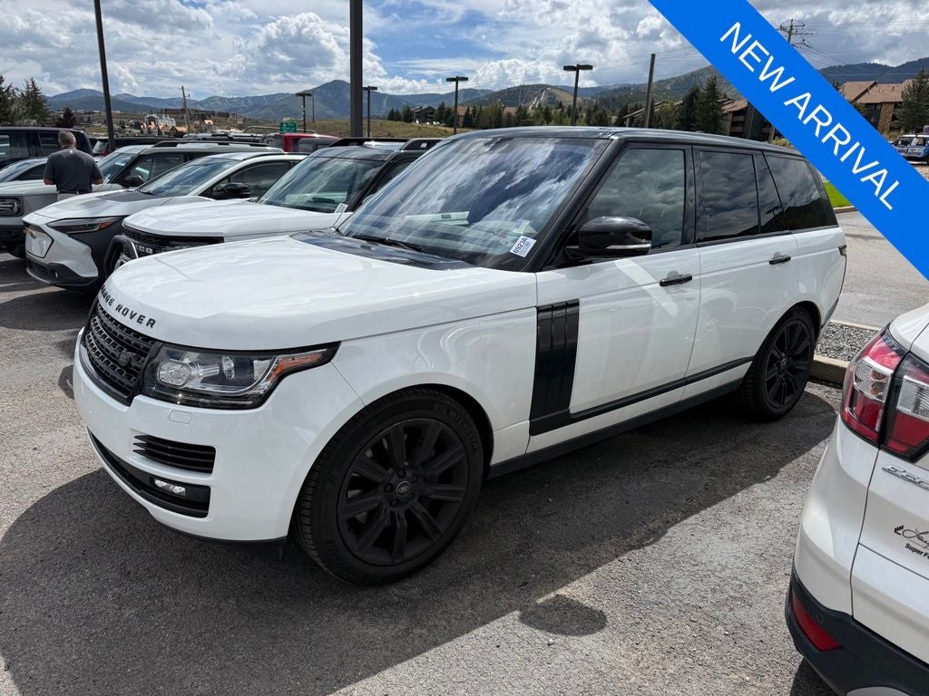 2017 Land Rover Range Rover 5.0L V8 Supercharged