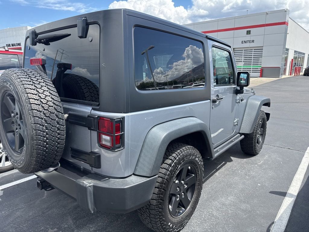 2016 Jeep Wrangler Black Bear