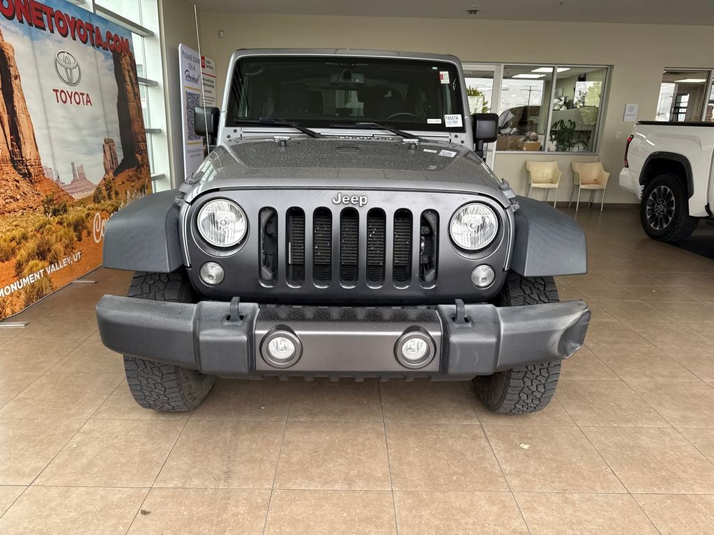 2016 Jeep Wrangler Black Bear