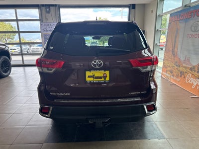 2018 Toyota Highlander Limited Platinum