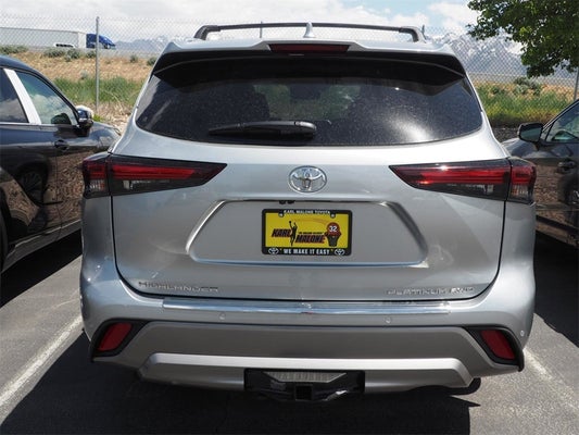 2024 Toyota Highlander Platinum in Salt Lake City, UT - Karl Malone Auto Group