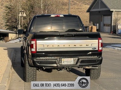 2022 Ford F-150 Platinum