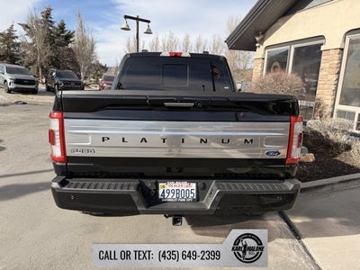 2022 Ford F-150 Platinum