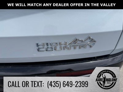 2026 Chevrolet Traverse High Country