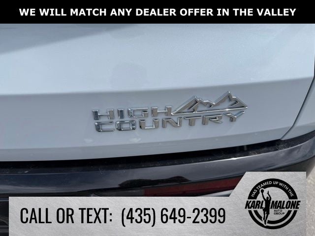 2026 Chevrolet Traverse High Country