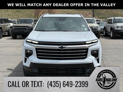 2026 Chevrolet Traverse High Country