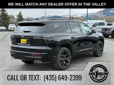 2026 Chevrolet Traverse RS