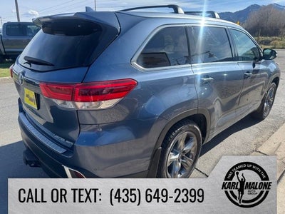 2017 Toyota Highlander Limited Platinum