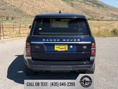 2022 Land Rover Range Rover Westminster