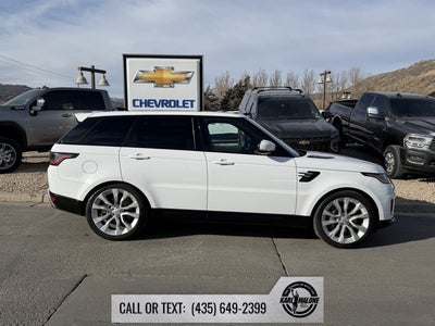 2019 Land Rover Range Rover Sport HSE