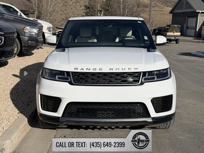2019 Land Rover Range Rover Sport HSE