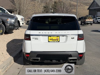 2019 Land Rover Range Rover Sport HSE