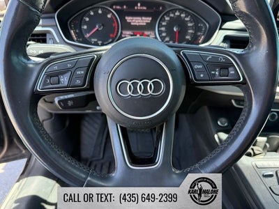 2018 Audi A4 2.0T ultra Premium