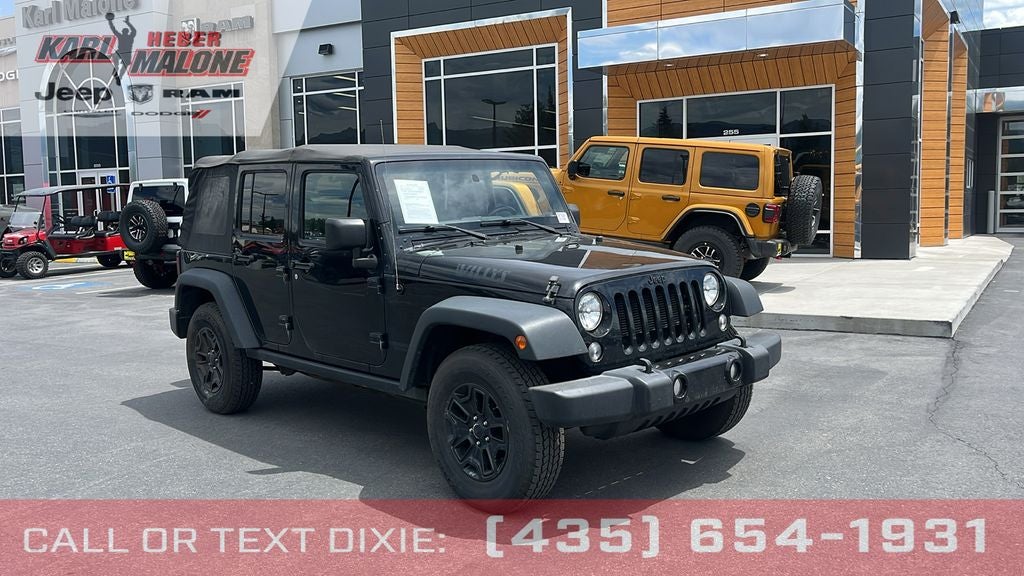 2016 Jeep Wrangler Unlimited Sport