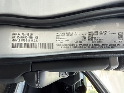 2025 Jeep Grand Cherokee Limited