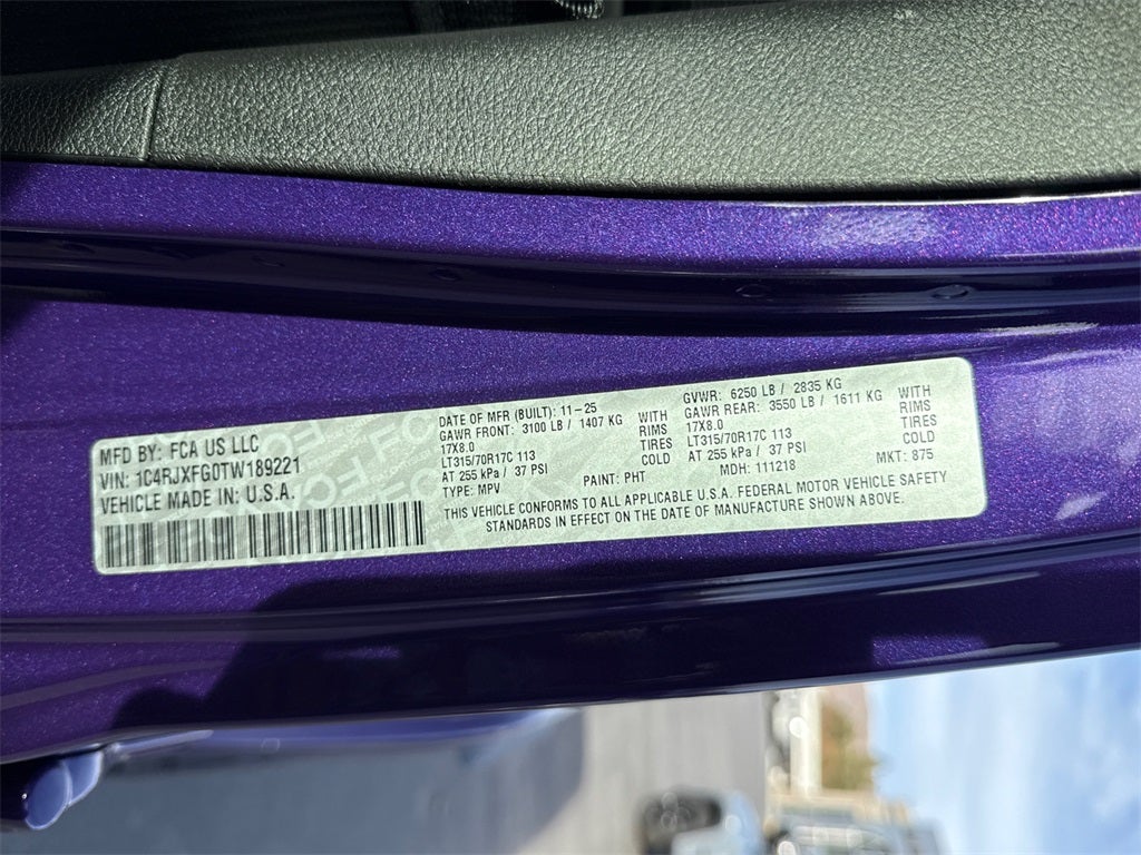 2026 Jeep Wrangler Rubicon X