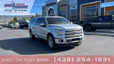 2015 Ford F-150 Platinum
