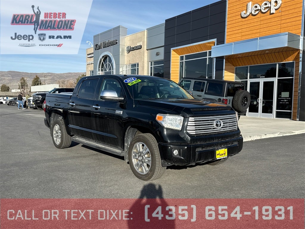2016 Toyota Tundra Platinum