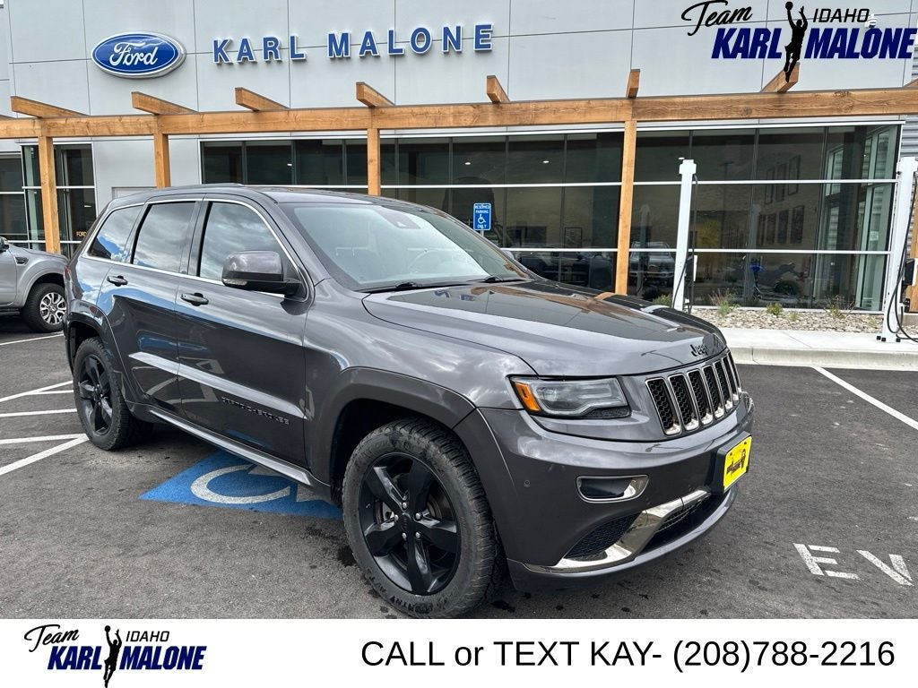 2016 Jeep Grand Cherokee Overland