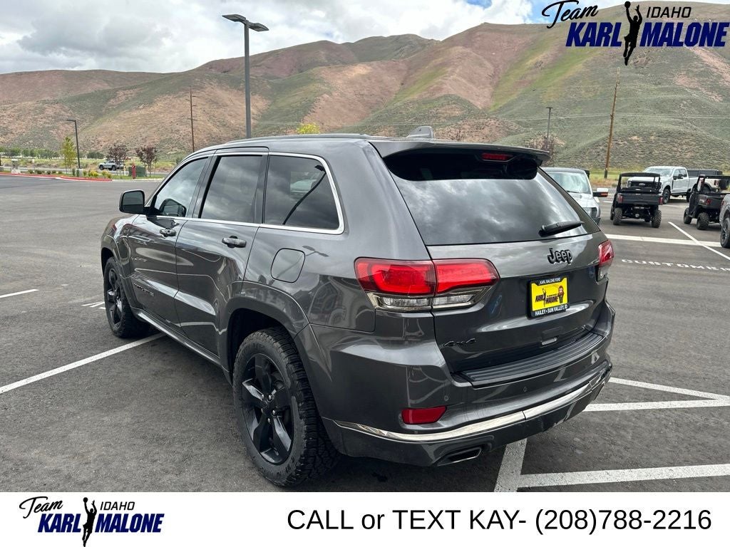 2016 Jeep Grand Cherokee Overland