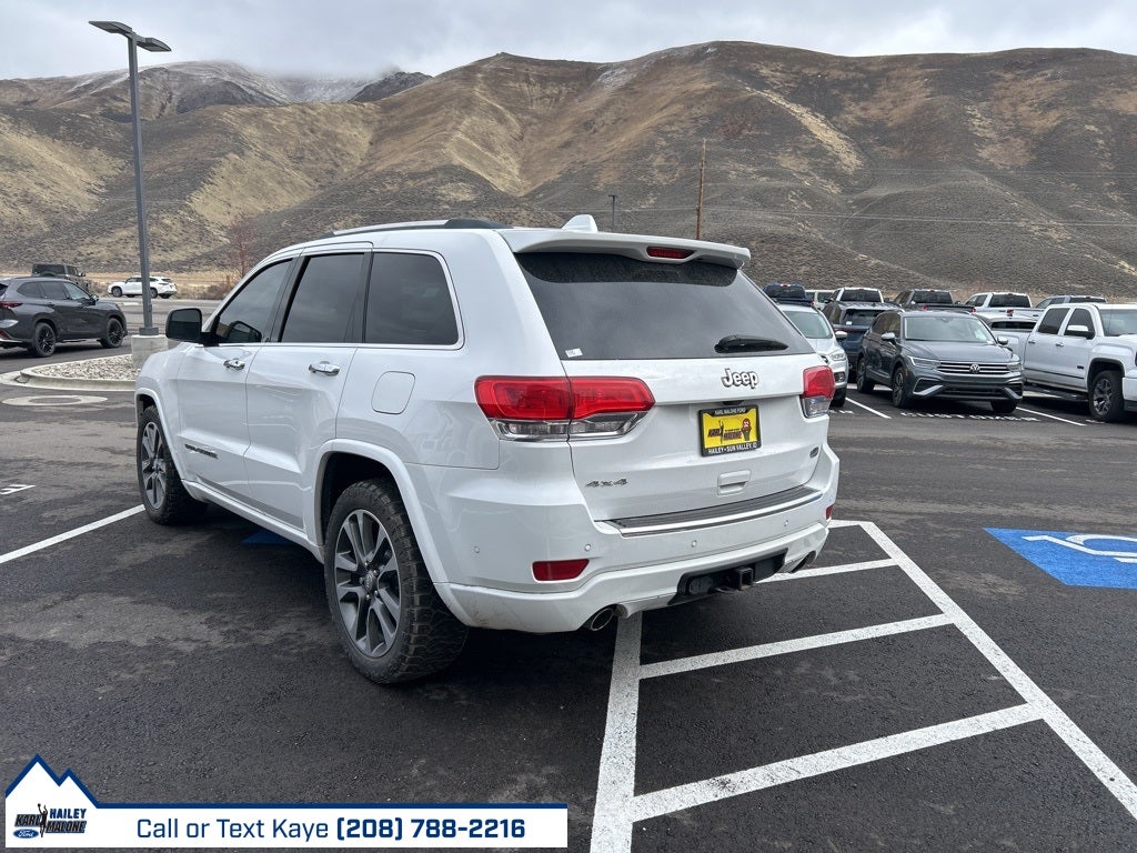 2018 Jeep Grand Cherokee Overland
