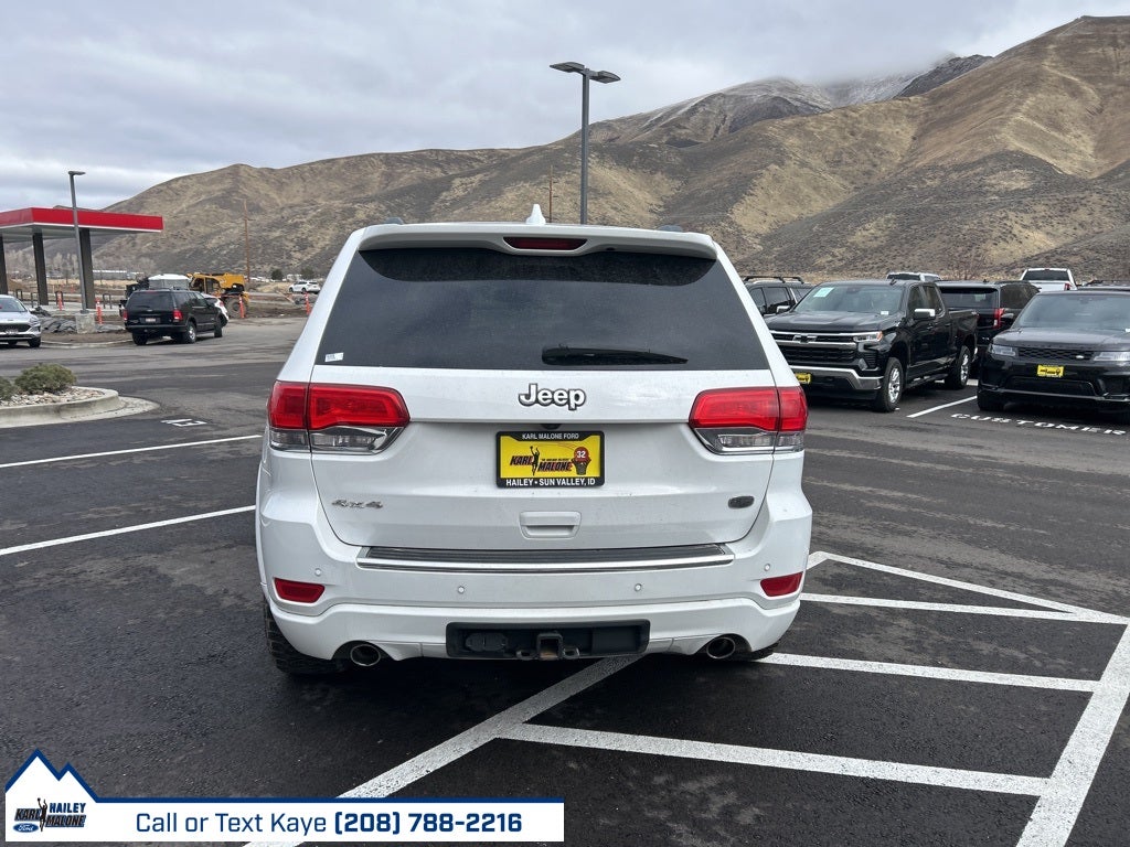 2018 Jeep Grand Cherokee Overland