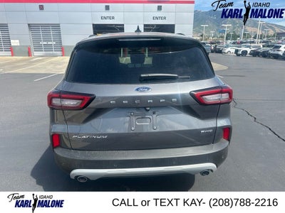 2025 Ford Escape Platinum