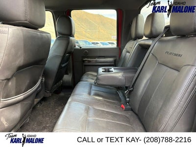 2015 Ford F-350SD Platinum