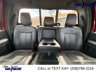 2015 Ford F-350SD Platinum