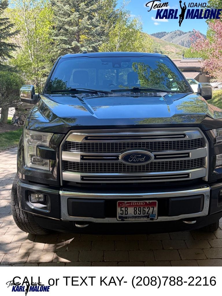 2015 Ford F-150 Platinum