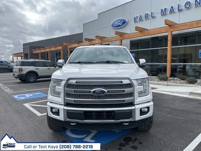 2015 Ford F-150 Platinum