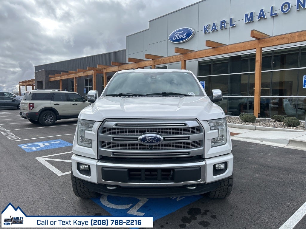 2015 Ford F-150 Platinum