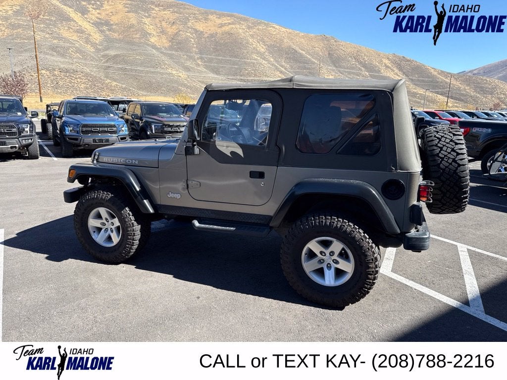 2003 Jeep Wrangler Rubicon