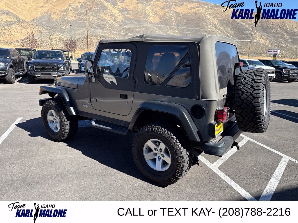 2003 Jeep Wrangler Rubicon