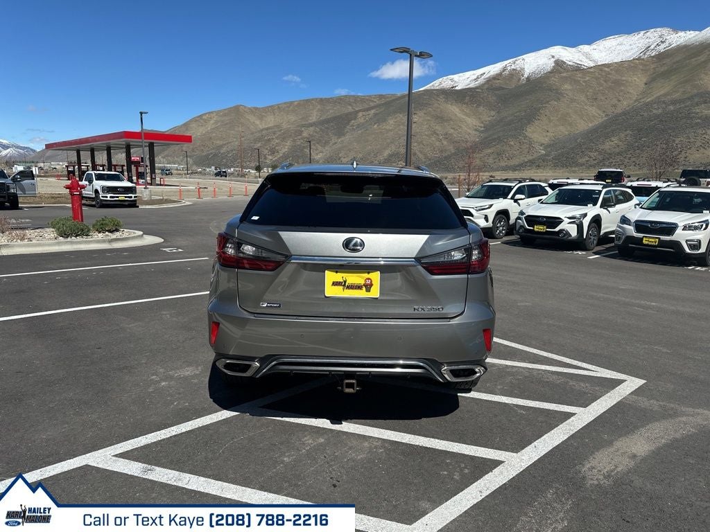 2019 Lexus RX 350 F Sport