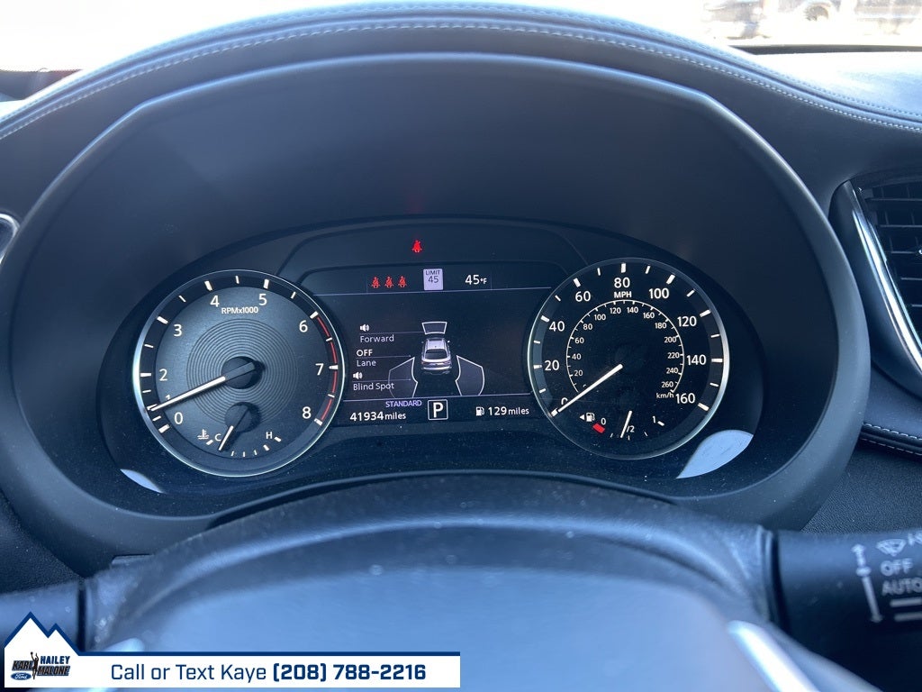 2023 INFINITI QX55 SENSORY