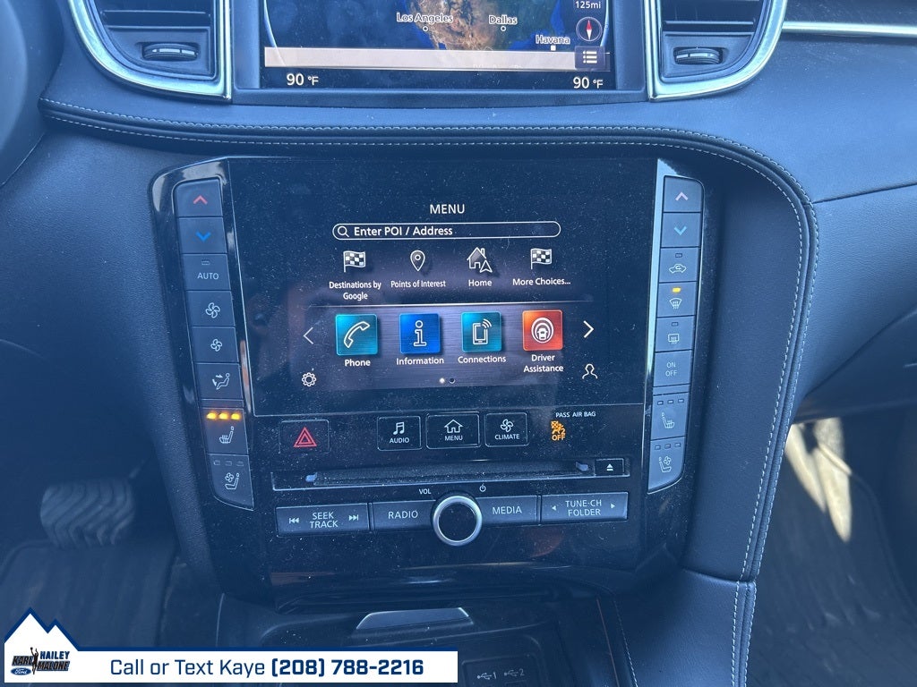 2023 INFINITI QX55 SENSORY