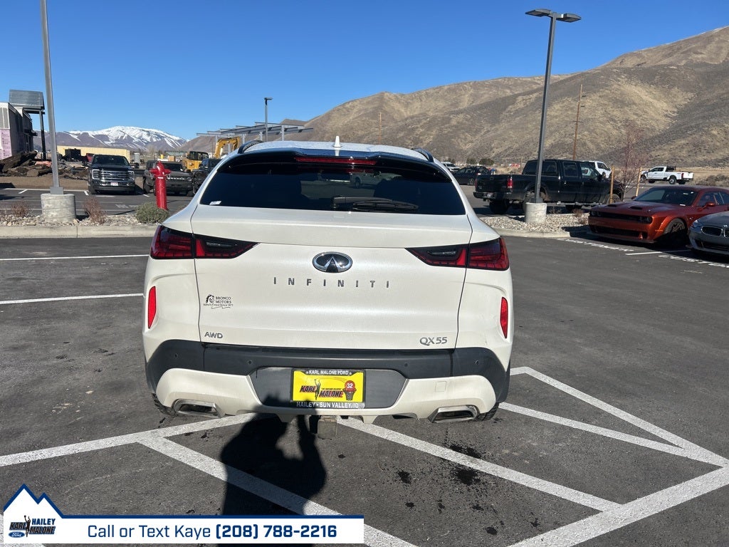 2023 INFINITI QX55 SENSORY