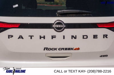 2025 Nissan Pathfinder Rock Creek