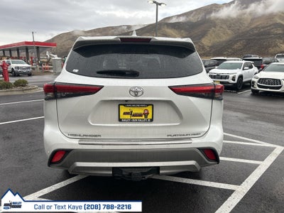 2023 Toyota Highlander Platinum
