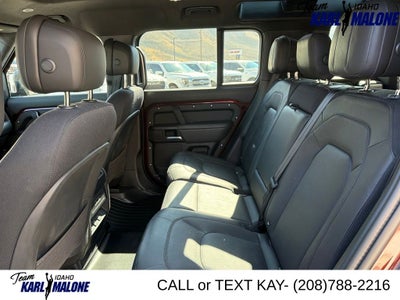 2025 Land Rover Defender 110 Sedona Red