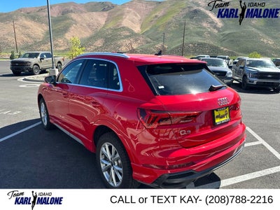2022 Audi Q3 Premium S Line quattro
